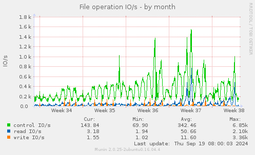 File operation IO/s